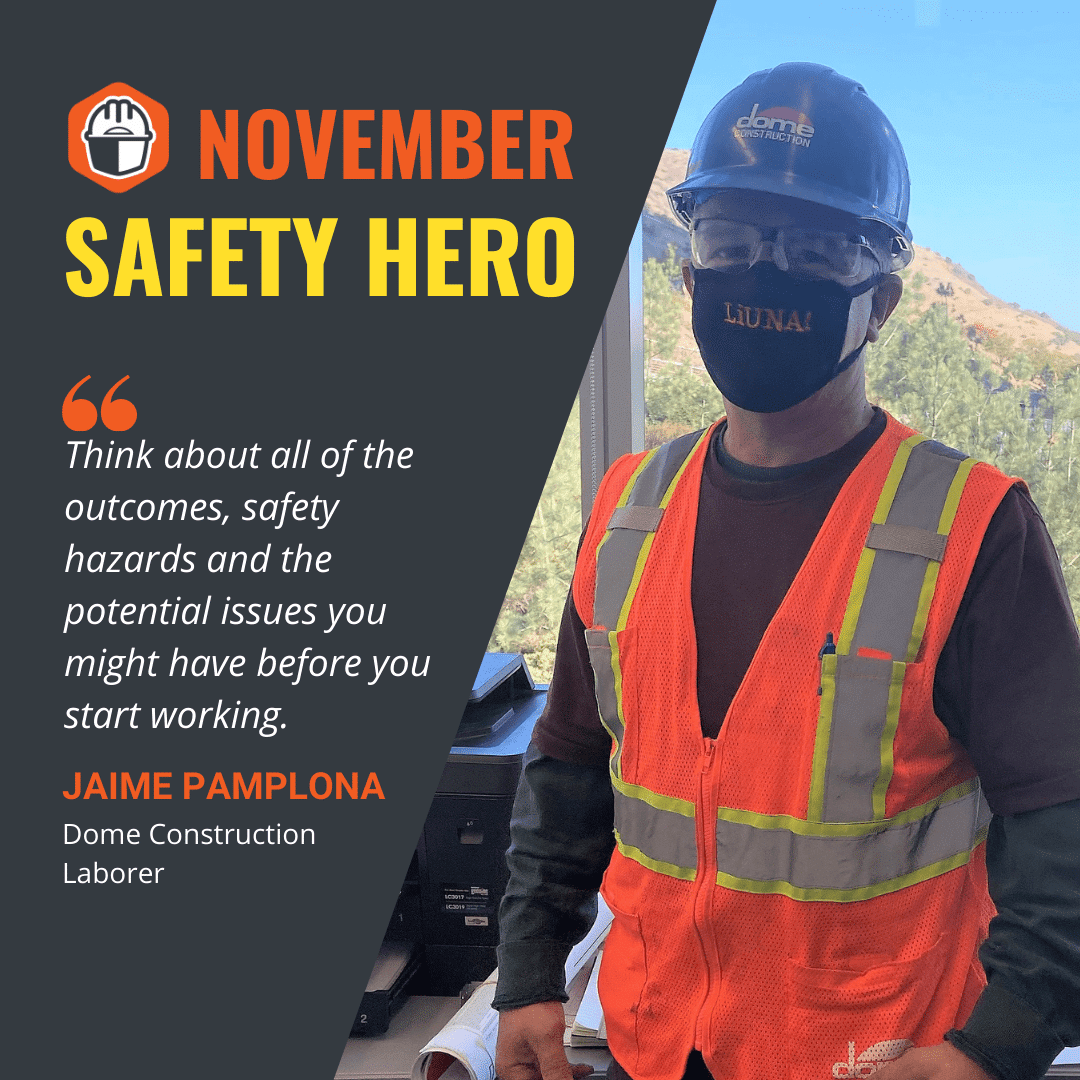 November 2020 eMOD Safety Hero: Jaime Pamplona