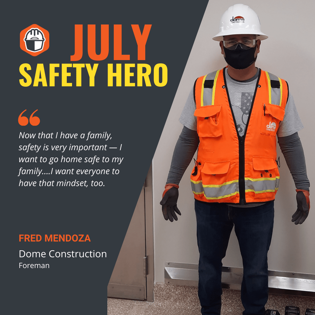 July 2021 eMOD Safety Hero: Fred Mendoza